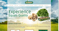 Desktop Screenshot of clarkedriedfruit.com